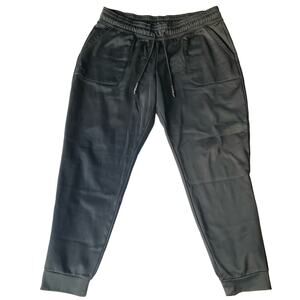 Under Armour Women’s Casual Pants size L, Solid Black , Elastic Waist